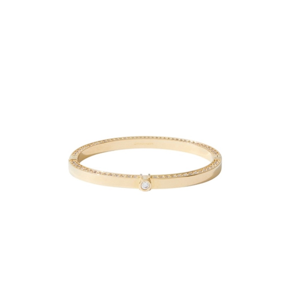 ZIMMERMANN HALO PAVE BANGLE in gold
